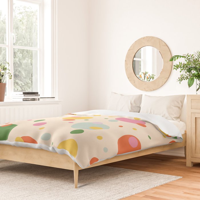 Floating circles Duvet Cover Gallery Image 2