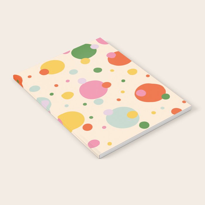 Floating circles Notebook Gallery Image 1