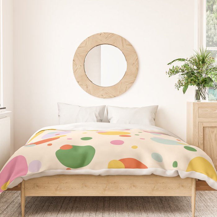 Floating circles Duvet Cover Gallery Image 3