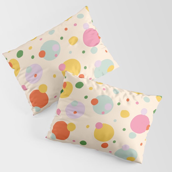 Floating circles Pillow Sham Gallery Image 3