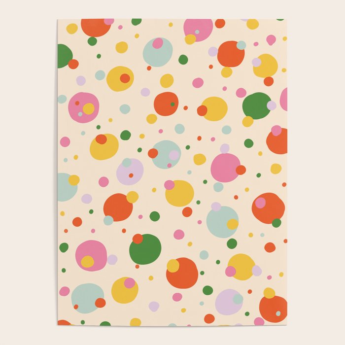 Floating circles Poster Gallery Image 1