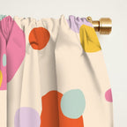 Floating circles Window Curtain Gallery Image 2
