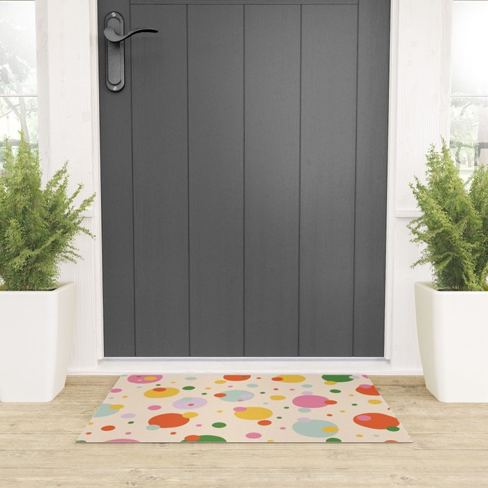 Floating circles Welcome Mat Gallery Image 3