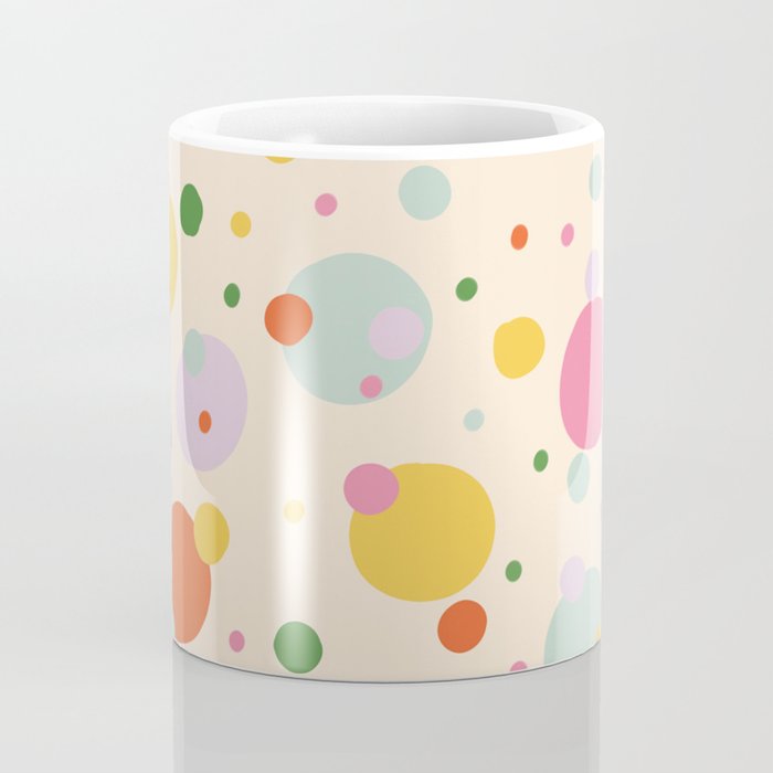 Floating circles Coffee Mug Gallery Image 4