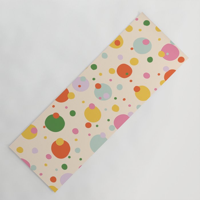 Floating circles Yoga Mat Gallery Image 1