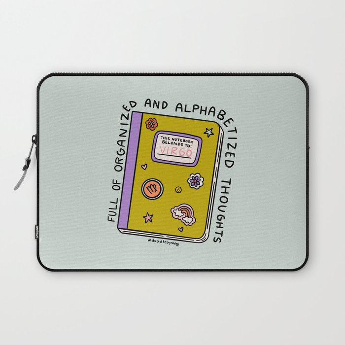 Virgo Notebook Laptop Sleeve Gallery Image 1