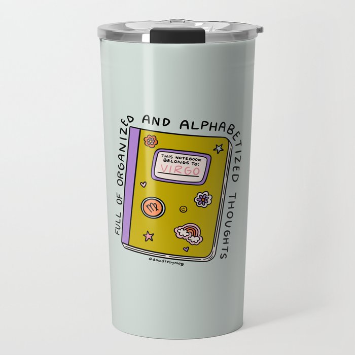 Virgo Notebook Travel Mug Gallery Image 1