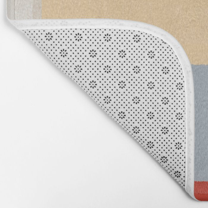 Minimal Abstraction Bath Mat Gallery Image 2