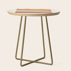 Minimal Abstraction Side Table Gallery Image 1