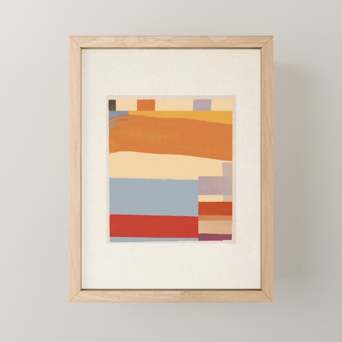 Minimal Abstraction Mini Art Print Gallery Image 1