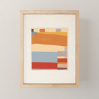 Minimal Abstraction Mini Art Print Gallery Image 1