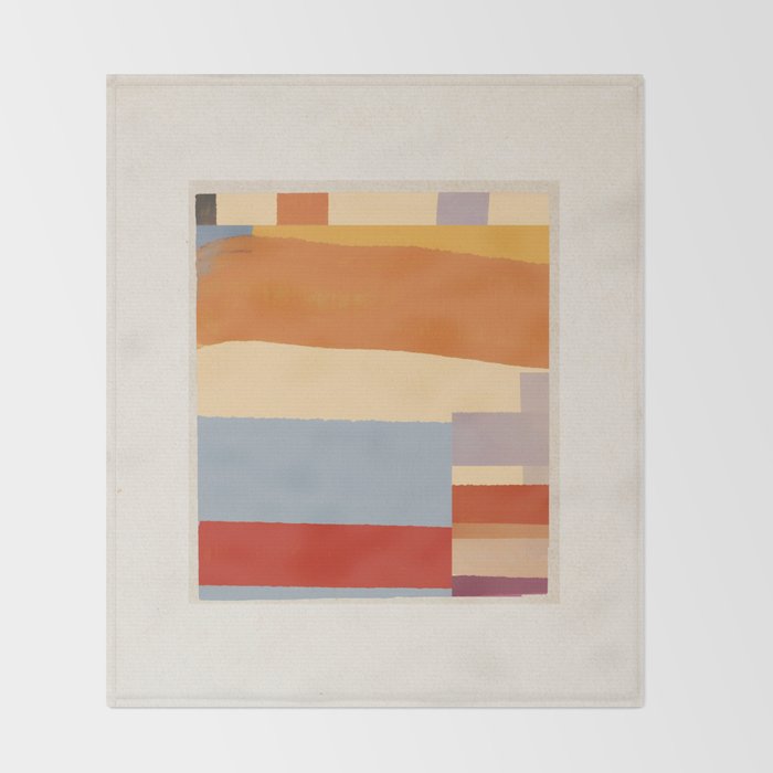 Minimal Abstraction Throw Blanket Gallery Image 2