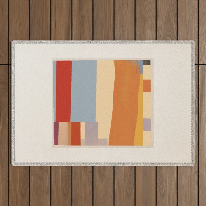 Minimal Abstraction Outdoor Rug Gallery Image 1