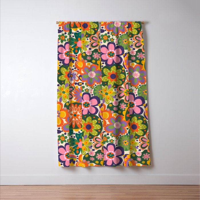 Secret garden Window Curtain Gallery Image 3