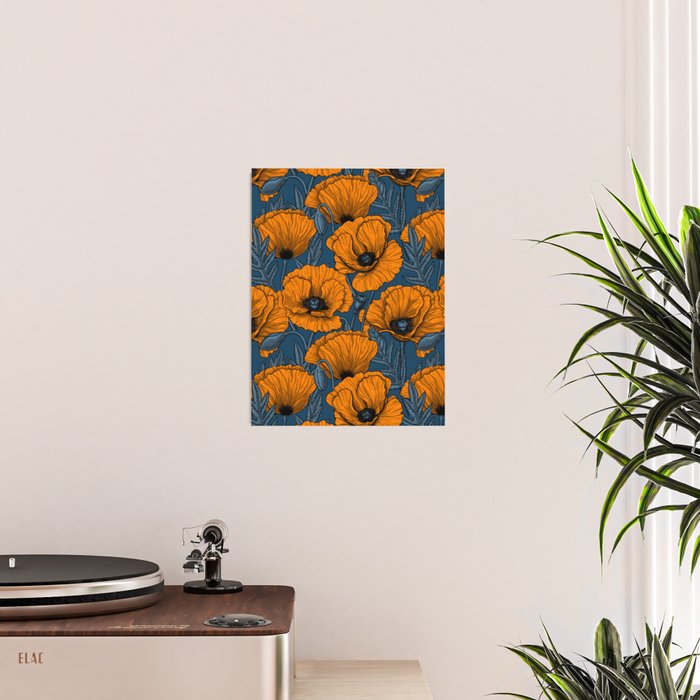 Orange poppies Poster Gallery Image 2