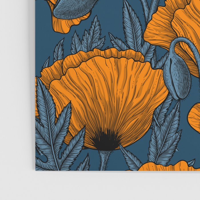 Orange poppies Poster Gallery Image 3