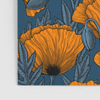 Orange poppies Poster Gallery Image 3