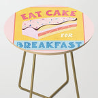 Eat Cake for Breakfast Side Table Gallery Image 2