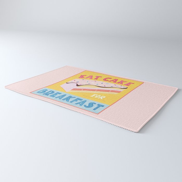 Eat Cake for Breakfast Rug Gallery Image 3