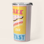 Eat Cake for Breakfast Travel Mug Gallery Image 2