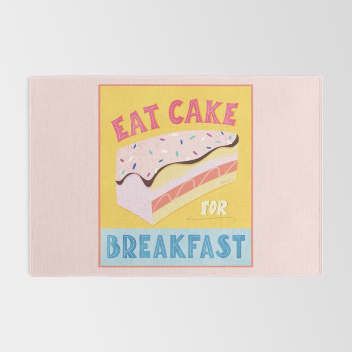 Eat Cake for Breakfast Rug Gallery Image 2