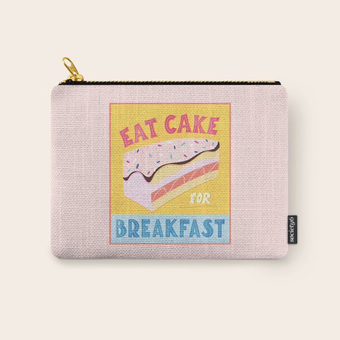 Eat Cake for Breakfast Carry All Pouch Gallery Image 1
