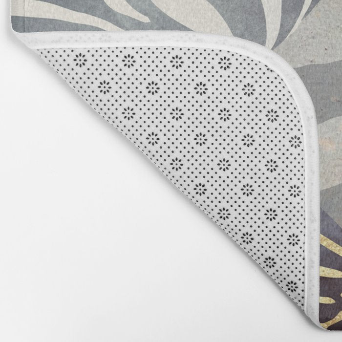 Metallic Zebras Bath Mat Gallery Image 2