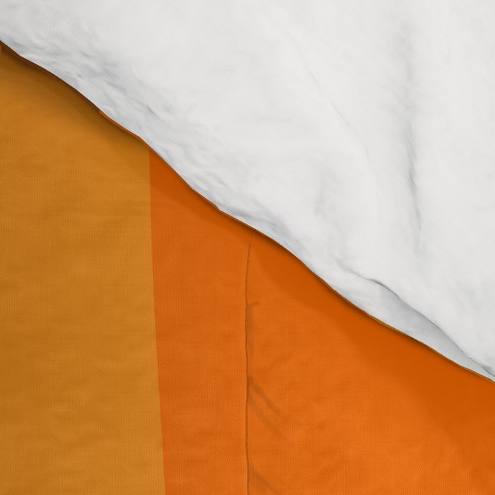 70s Retro Groove Minimalist Mid Century Modern Abstract in 1970s Brown and Orange Comforter Gallery Image 4