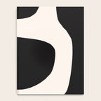 Black and White Abstract Minimal Shapes Notebook Gallery Image 4