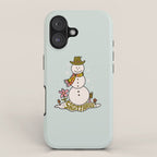 Sagittarius Snowman iPhone Case Gallery Image 1