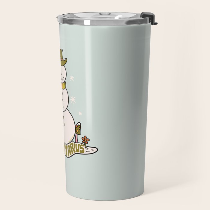Sagittarius Snowman Travel Mug Gallery Image 2