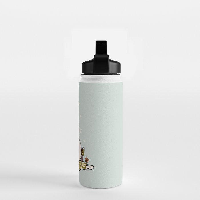Sagittarius Snowman Water Bottle Gallery Image 2