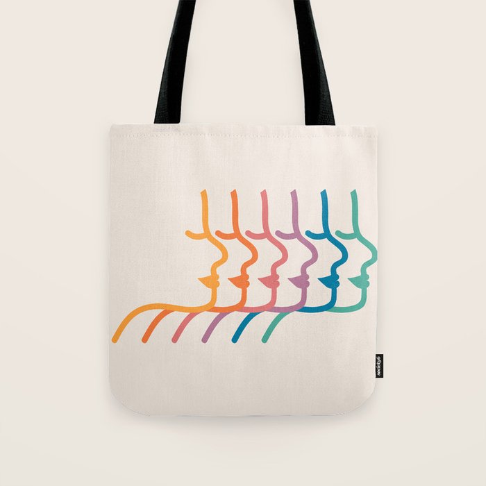 Boca Silhouettes Tote Bag Gallery Image 1
