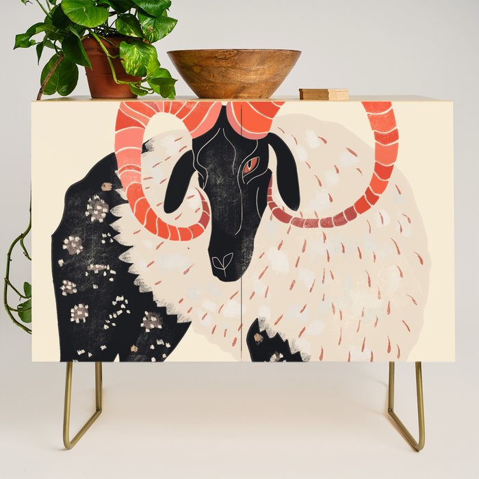 Majestic Ram Credenza Gallery Image 1