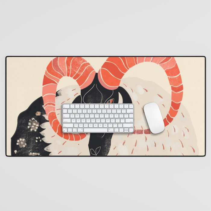 Majestic Ram Desk Mat Gallery Image 1