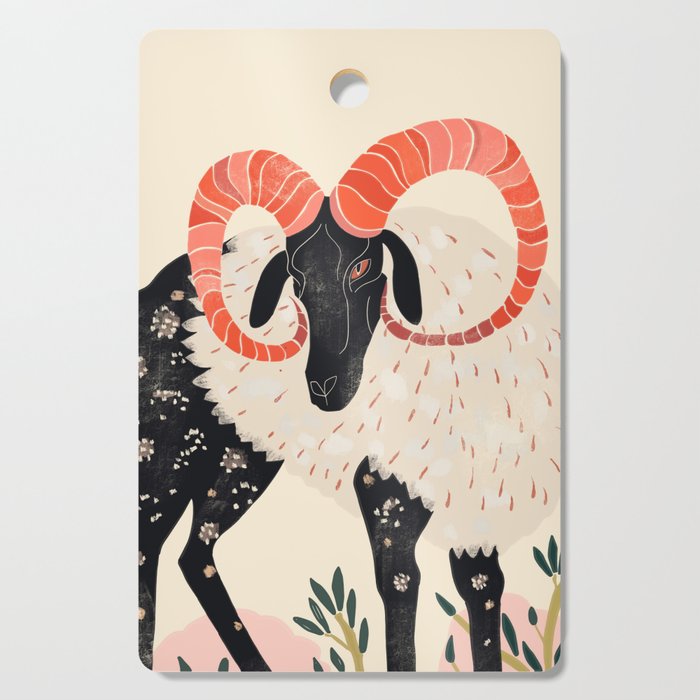 Majestic Ram Cutting Board Gallery Image 1