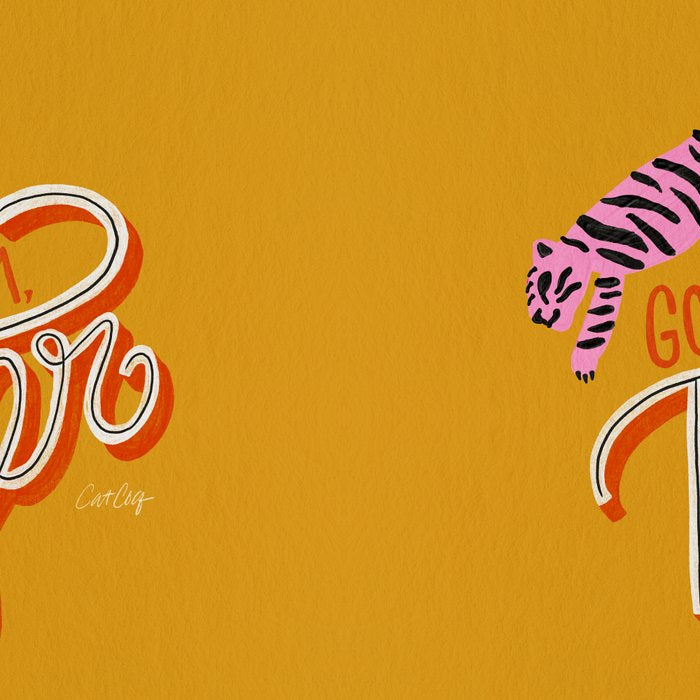 Go Get 'Em Tiger - Yellow Palette Coffee Mug Gallery Image 2