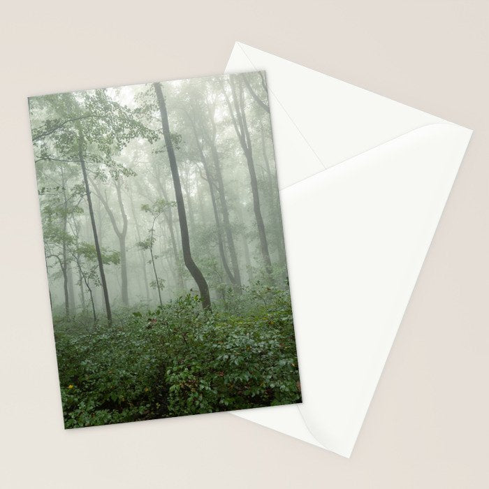 Smoky Mountain Summer Forest - National Park Nature Photography Stationery Card Gallery Image 2