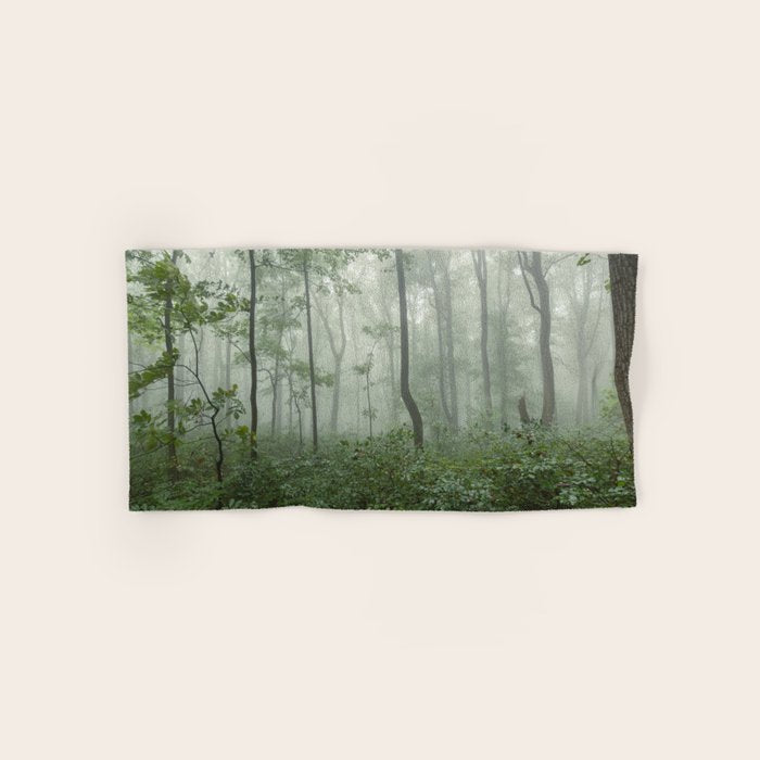 Smoky Mountain Summer Forest - National Park Nature Photography Bath Towel Gallery Image 1