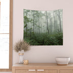 Smoky Mountain Summer Forest - National Park Nature Photography Wall Tapestry Gallery Image 2