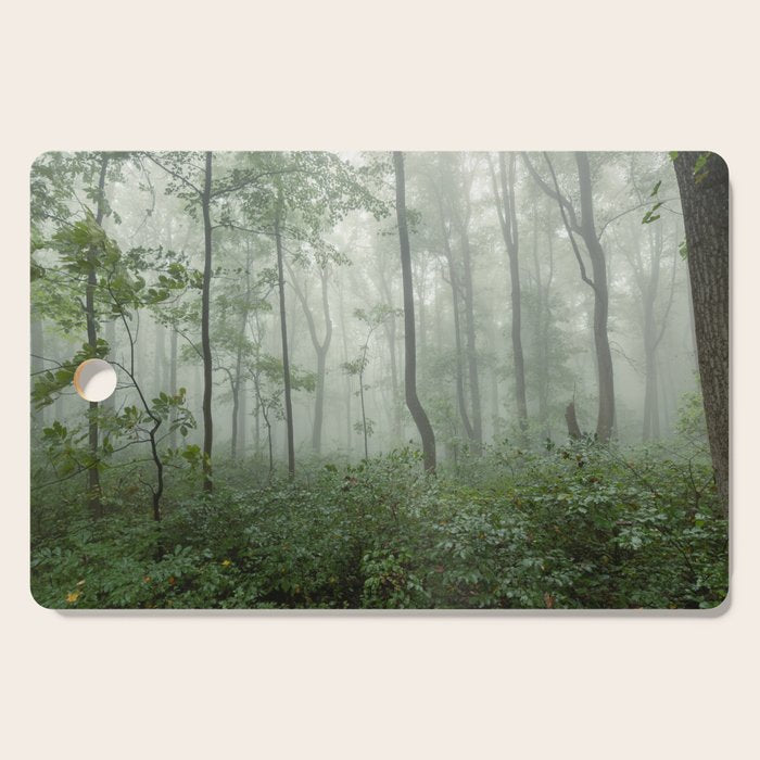 Smoky Mountain Summer Forest - National Park Nature Photography Cutting Board Gallery Image 1
