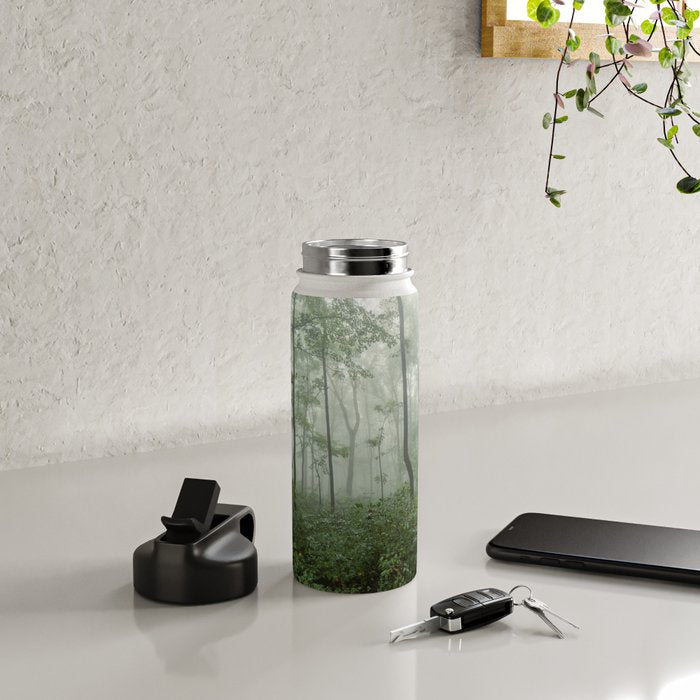 Smoky Mountain Summer Forest - National Park Nature Photography Water Bottle Gallery Image 4