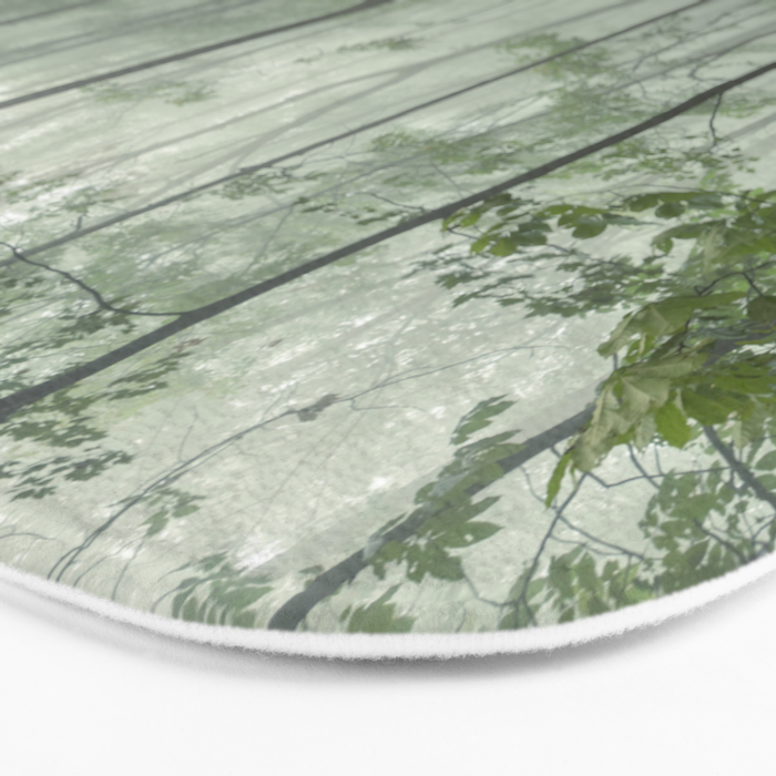 Smoky Mountain Summer Forest - National Park Nature Photography Bath Mat Gallery Image 3
