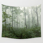 Smoky Mountain Summer Forest - National Park Nature Photography Wall Tapestry Gallery Image 4