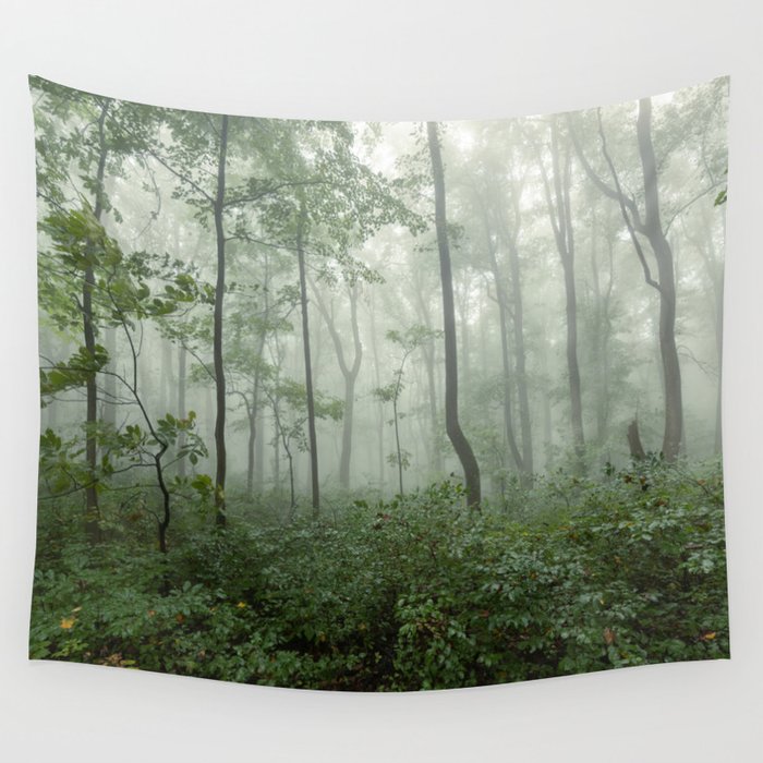Smoky Mountain Summer Forest - National Park Nature Photography Wall Tapestry Gallery Image 4