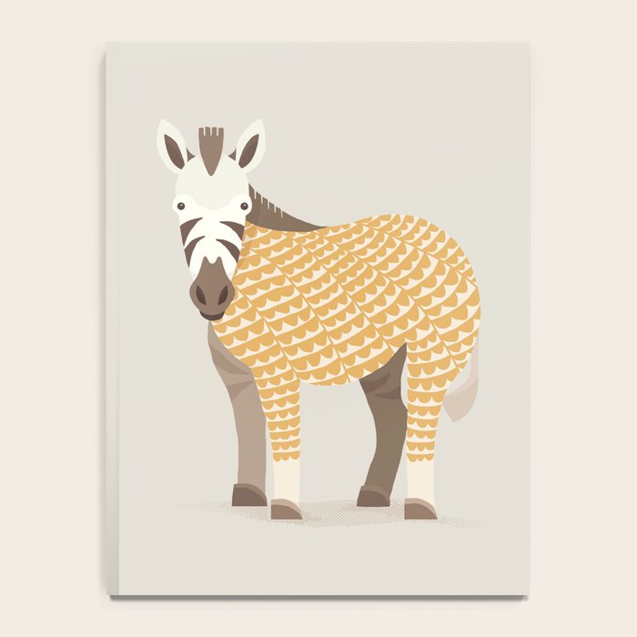 Whimsical Zebra Notebook Gallery Image 4