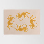 Leopard Race - pink Rug Gallery Image 2