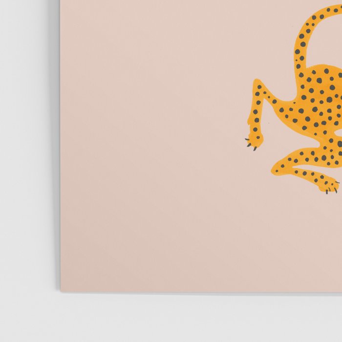 Leopard Race - pink Poster Gallery Image 3