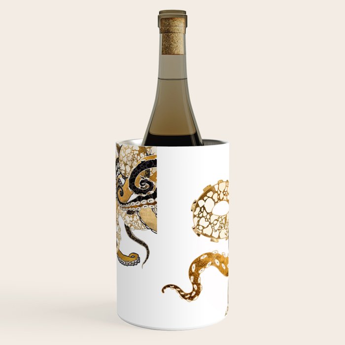 Metallic Octopus Wine Chiller Gallery Image 2