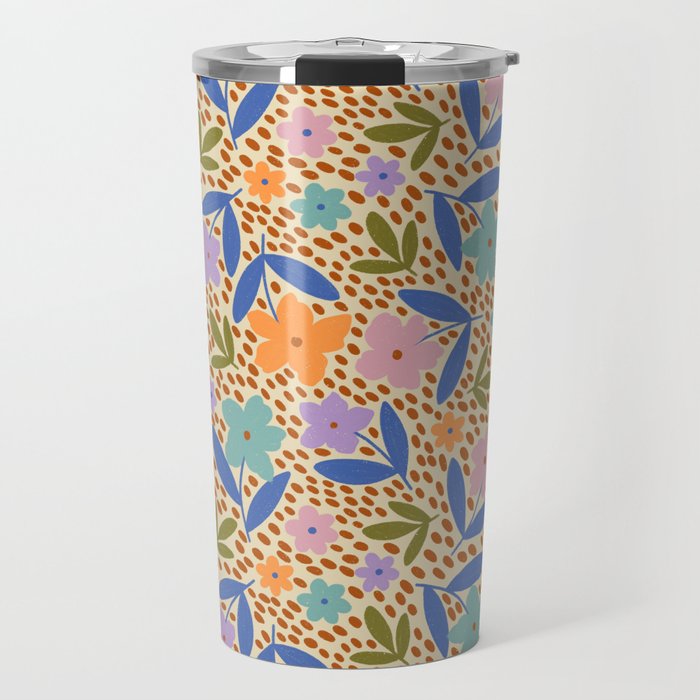 Vintage Garden  Travel Mug Gallery Image 1